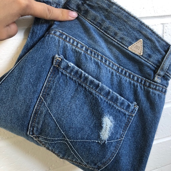 Brand New Ripped Zara Boyfriend Jeans Sz4 - Picture 6 of 7